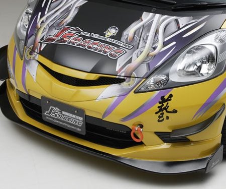 J’s Racing Type-S Wing Spoiler for GE8 / GE9 Honda Fit RS Early Model [AH-F3M]
