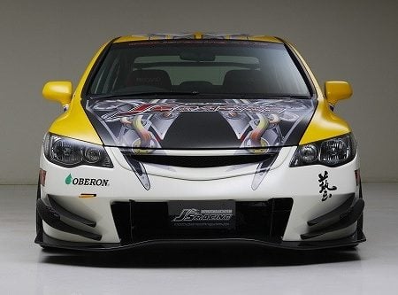 J’s Racing Type-S Front Bumper for FD2 Honda Civic Type R