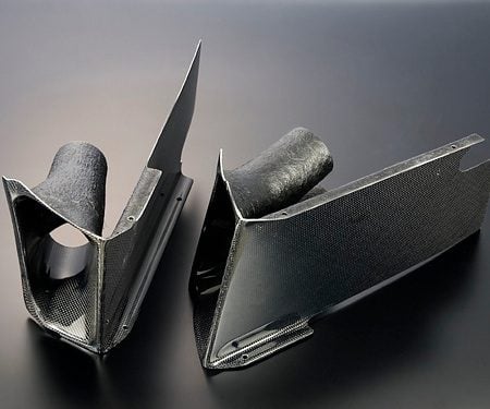 J’s Racing Type-GT Brake Ducts for AP1 / AP2 Honda S2000 [GTBDC-S1-C]