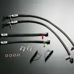 J's Racing SUS Brake Lines for GE Honda Fit with rear drum brakes