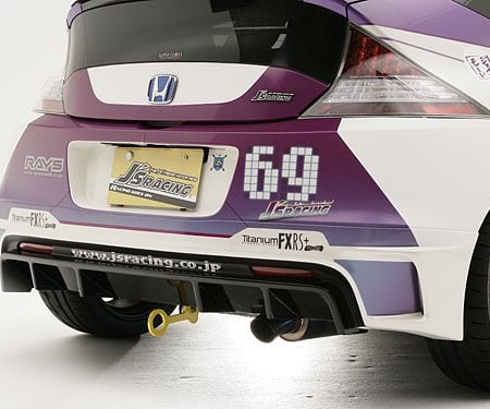 J’s Racing Type-S Rear Diffuser for ZF1 Honda CR-Z [RDF-Z1-F]