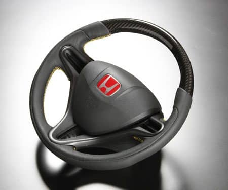 J’s Racing Carbon Steering Wheel for GE Honda Fit [SSG-02-C]