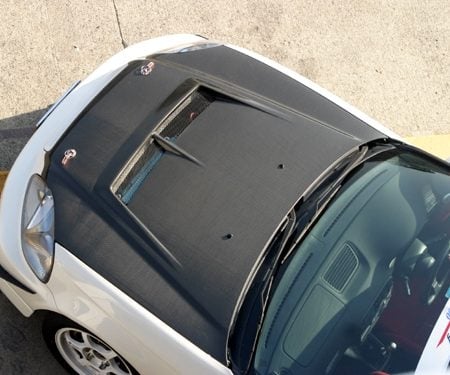 J’s Racing Type-S Vented Hood for EK9 Honda Civic Type R