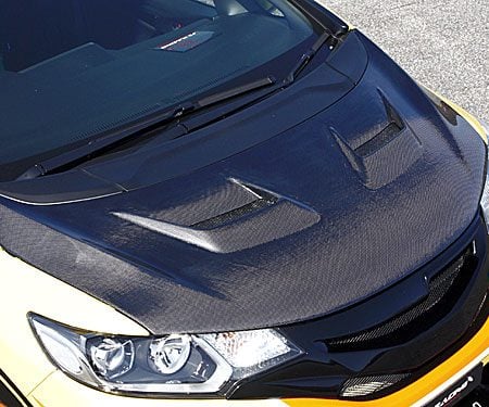 J’s Racing Type-V Vented Hood for GK5 Honda Fit