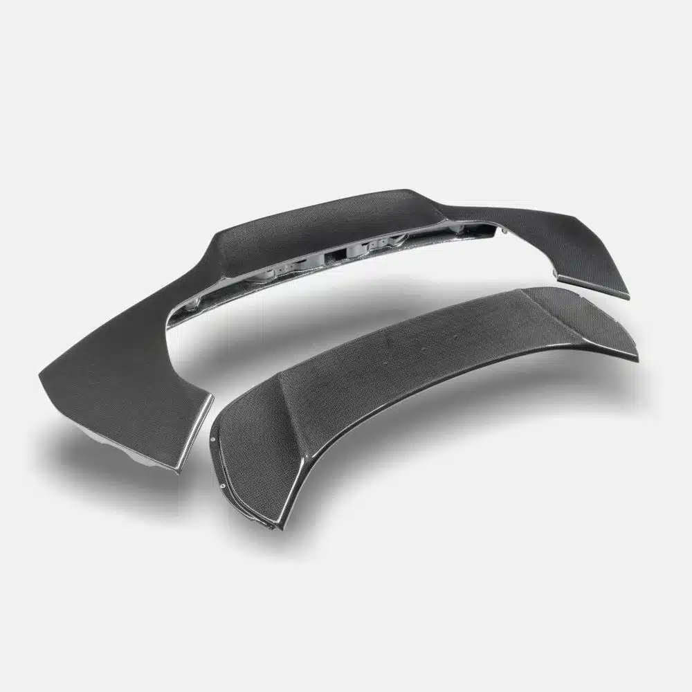 RYFT Carbon Fiber Type 1 Rear Active Wing for Ferrari SF90 on the SF90 rear deck