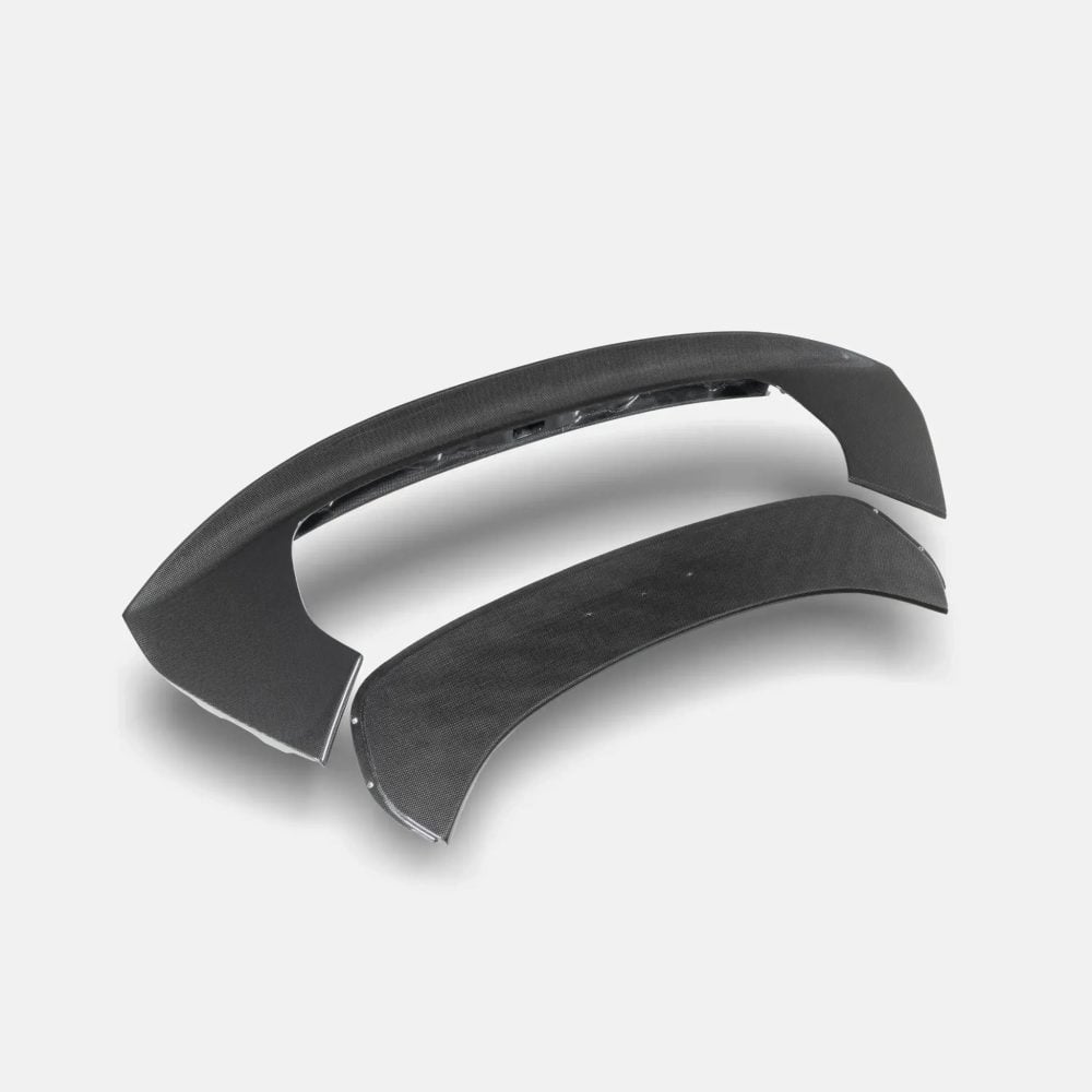 RYFT Carbon Fiber Type 2 Rear Wing for Ferrari SF90 on the SF90 rear deck