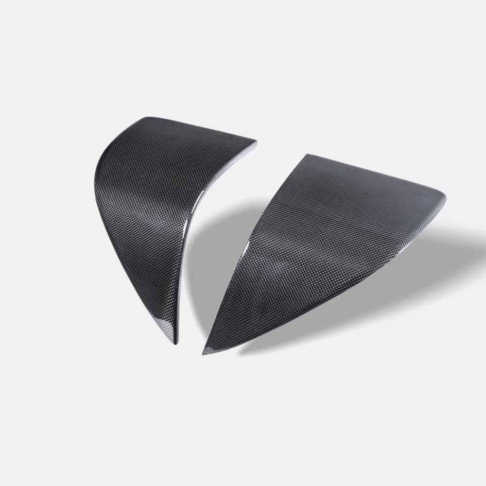 RYFT Carbon Fiber Side Intake Ducts for Ferrari 296 GTB in the F171 wing intakes