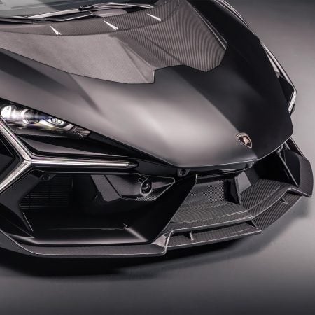 RYFT Carbon Fiber Front Air Dam Cover for Lamborghini Revuelto [27-20-1046]