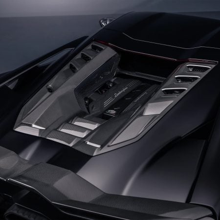 RYFT Carbon Fiber Engine Hatch Cover for Lamborghini Revuelto [27-20-1055]