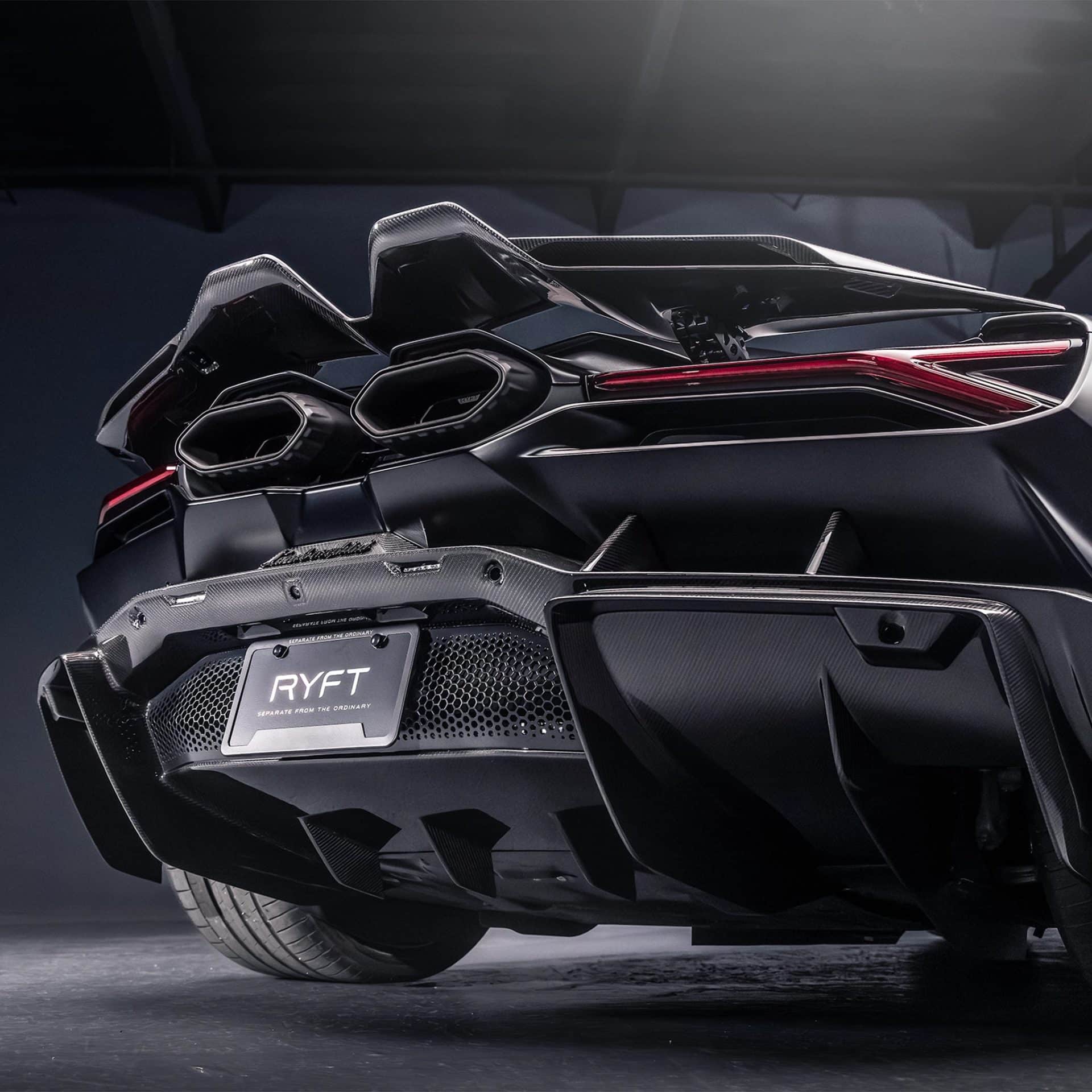 RYFT Active Rear Spoiler for Lamborghini Revuelto | Bulletproof Automotive