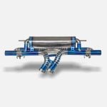 RYFT Titanium Performance Exhaust for Lamborghini Urus with tips on the 4.0L twin-turbo V8 SUV