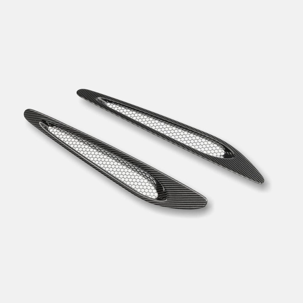 RYFT Hood Vent Surrounds for McLaren 720S around the hood air intakes of a McLaren 720S