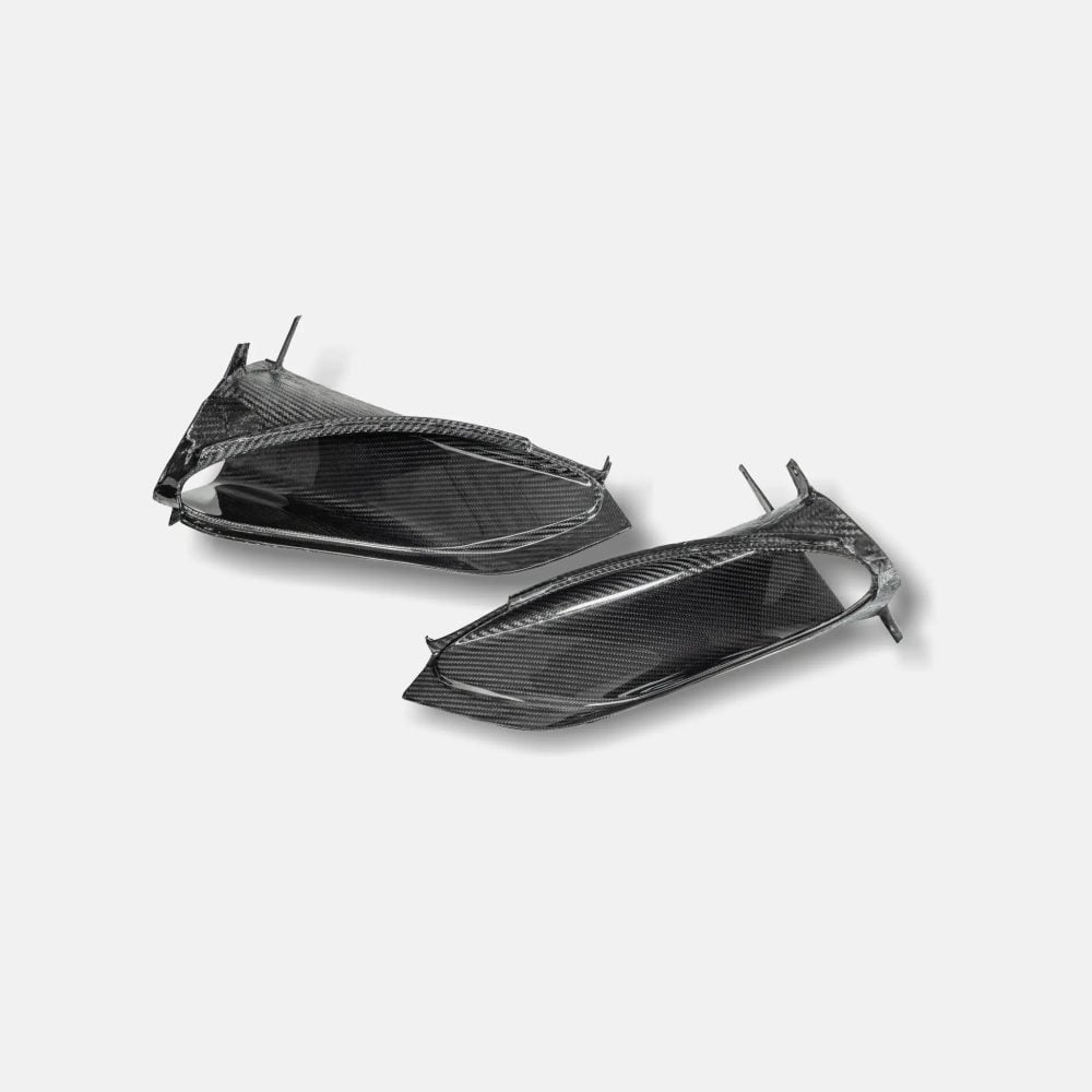 RYFT Side Inlet Trims for McLaren 720S on the side air intakes of a McLaren 720S