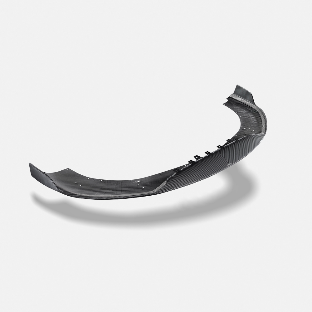 RYFT Carbon Fiber Front Splitter for McLaren 750S on the nose of a 750S