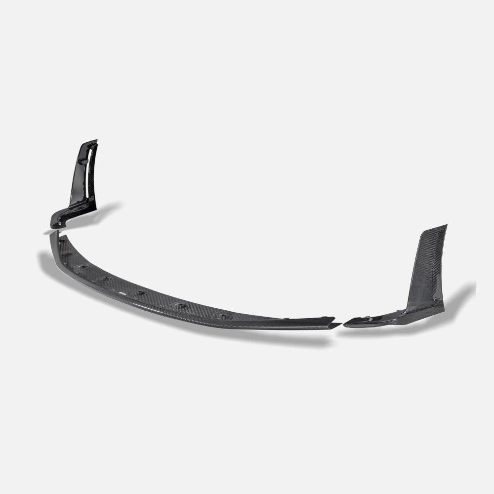 RYFT Carbon Fiber Front Lower Lip for 992 Porsche 911 GT3 RS on the RS front fascia