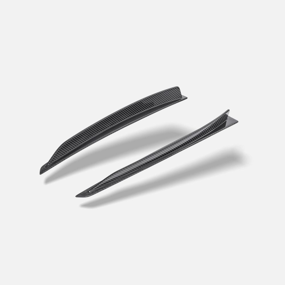 RYFT Carbon Fiber Roof Attachments for 992 Porsche 911 GT3 RS on the RS roof