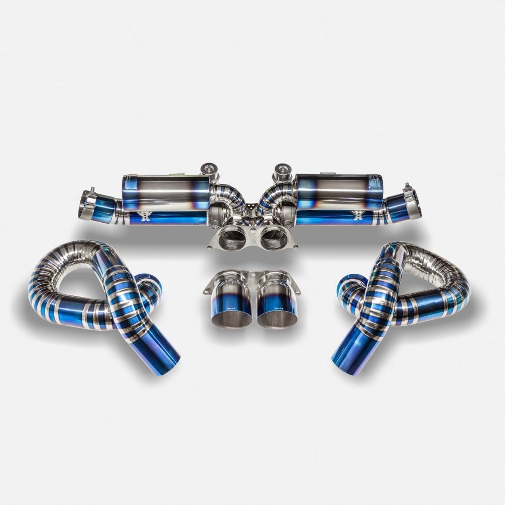 RYFT titanium performance Exhaust for 991 Porsche 911 GT3 and GT3 RS
