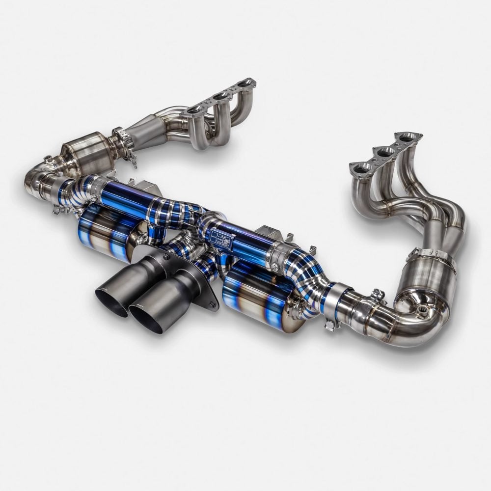 RYFT complete performance Exhaust System for 992 Porsche 911 GT3 and GT3 RS with headers