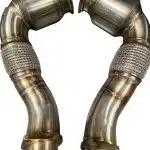 AFlow Catted Downpipes for S63 / N63 BMW X5M, X6M, X5, X6, 550i and 650i by Active Autowerke