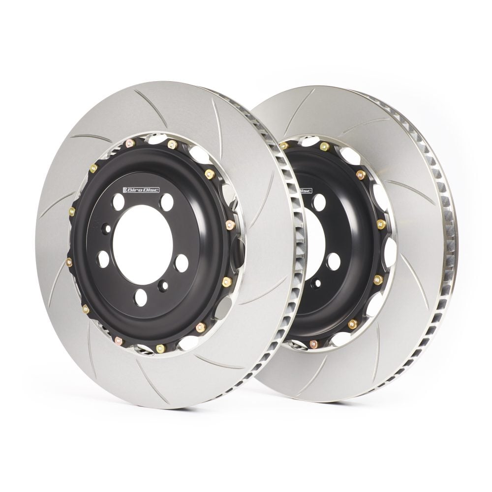 GiroDisc 330mm Rear Rotors for W219 on the Mercedes-Benz CLS55 AMG