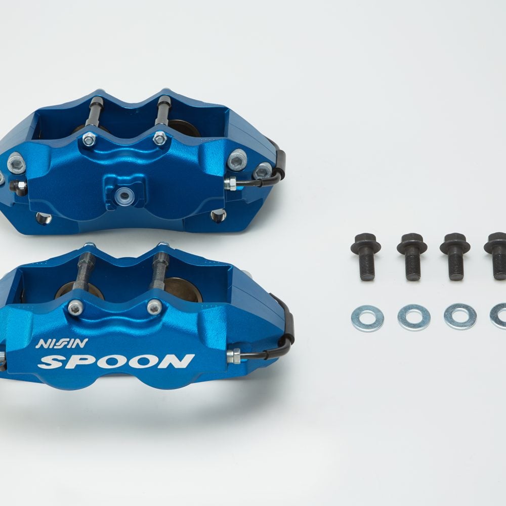 Spoon Sports Twin-Block Caliper Set for DC2 / DB8 Honda Integra, EG6 / EK4 / EK9 Civic, GE8 / GK5 Fit and ZF1 / ZF2 CR-Z