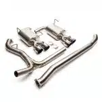COBB Tuning Titanium Cat-Back Exhaust for GV/VA Subaru WRX and WRX STI sedan