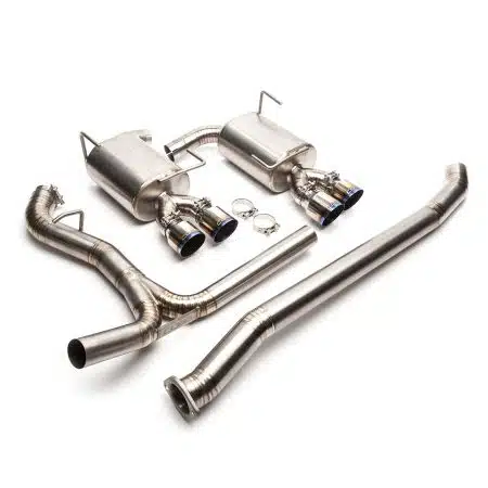 COBB Tuning Titanium Cat-Back Exhaust for GV/VA Subaru WRX and WRX STI Sedan [515140]