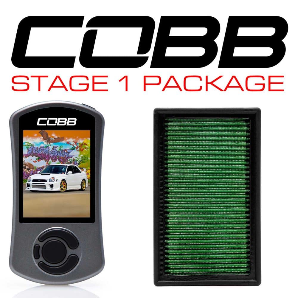 COBB Tuning Stage 1 Power Package for GD/GG Subaru WRX, 2002-2005