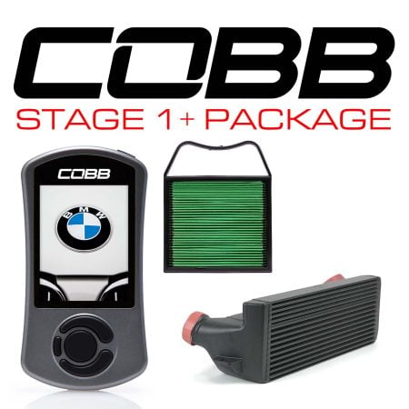 COBB Tuning Stage 1+ Power Package Black for N54 BMW 135i / 1M / 335i [6B1X31P-BK]