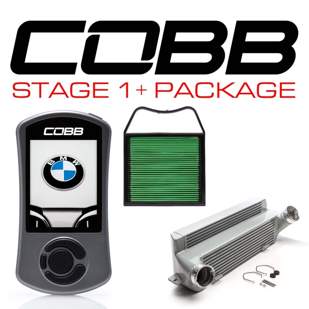 COBB Tuning Stage 1+ Power Package Silver for N54 BMW 135i, 1M and 335i