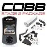 COBB Tuning Stage 2 Intake and FMIC Package for S550 Ford Mustang EcoBoost, 2015-2017