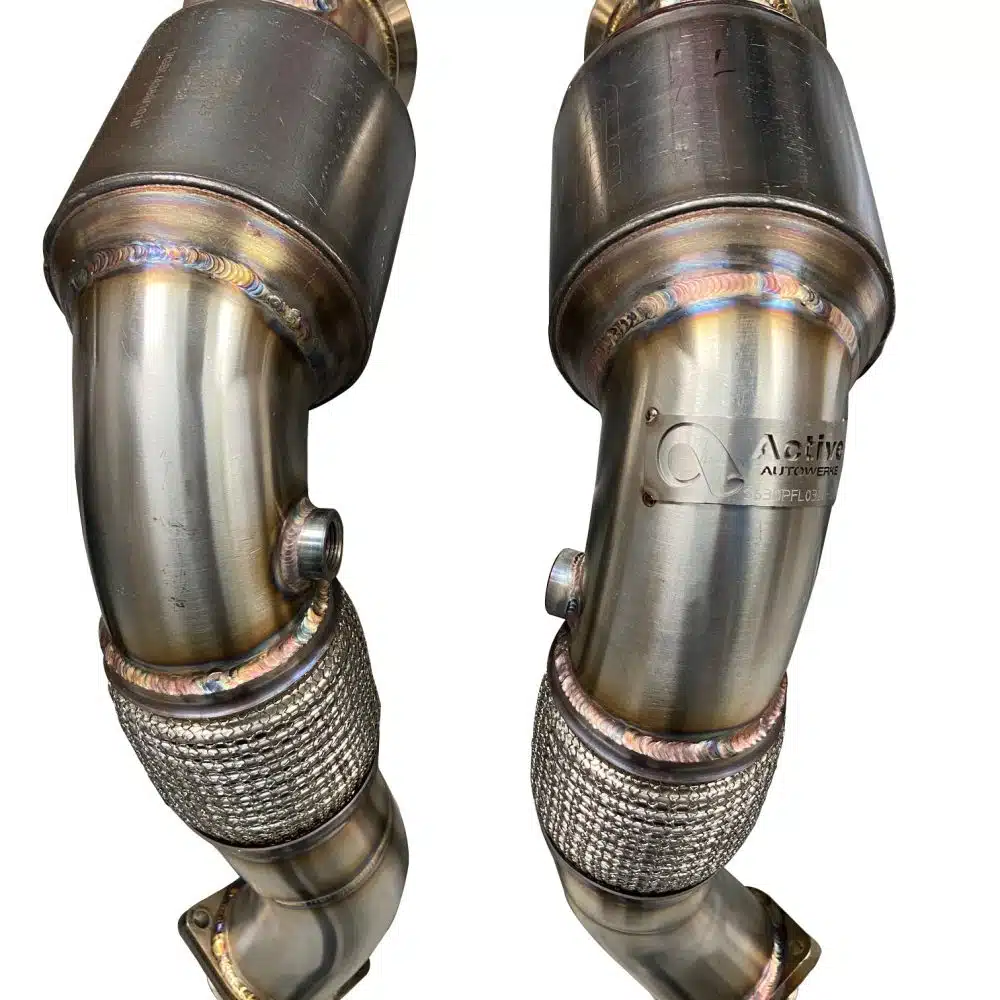 GESI Catted Downpipes for F10 BMW M5 and F12 / F13 M6 by Active Autowerke