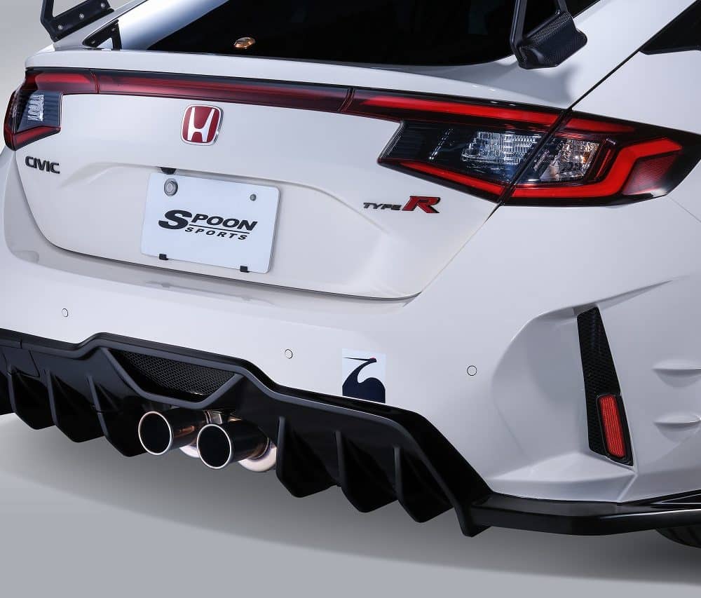 Spoon Sports S-Tai Rear Bumper for FL5 Honda Civic Type R