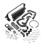 Black Front Mount Intercooler kit installed on VB Subaru WRX