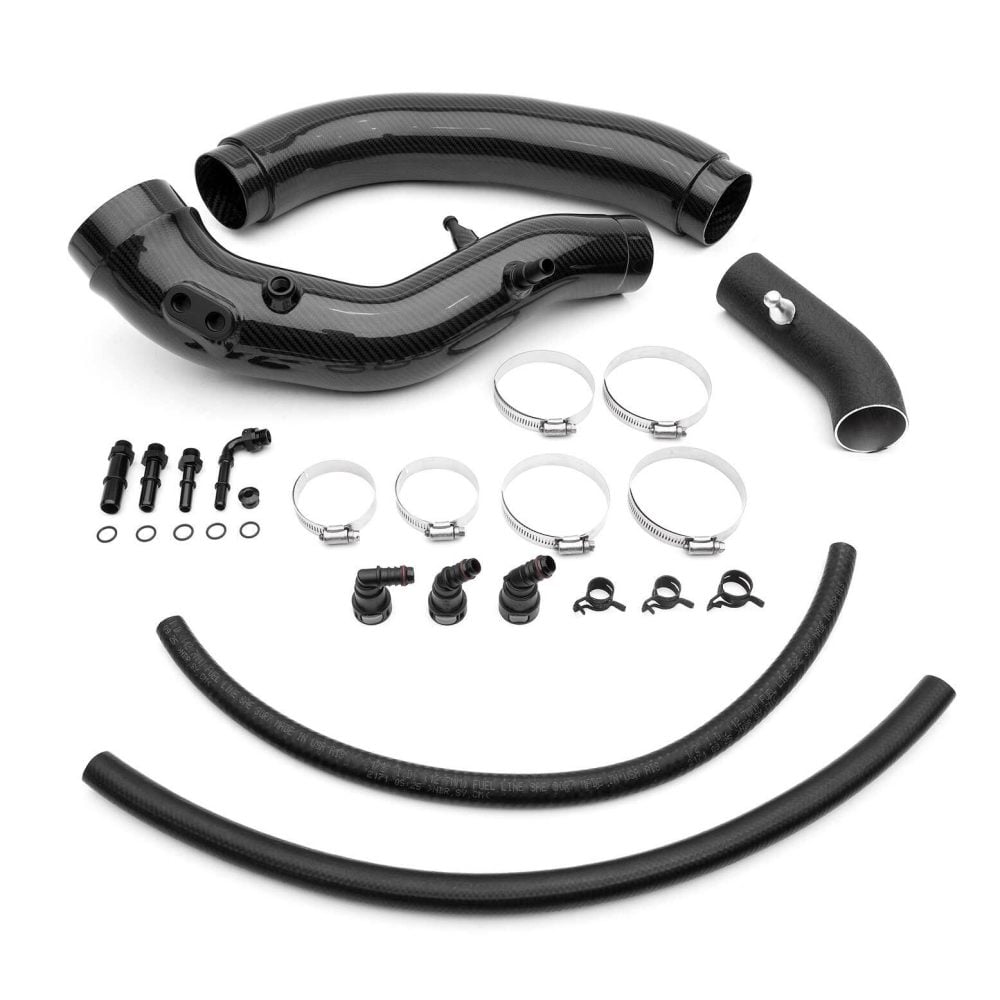 COBB Tuning Redline Carbon Fiber Turbo Inlets for P552 Ford F-150 Raptor