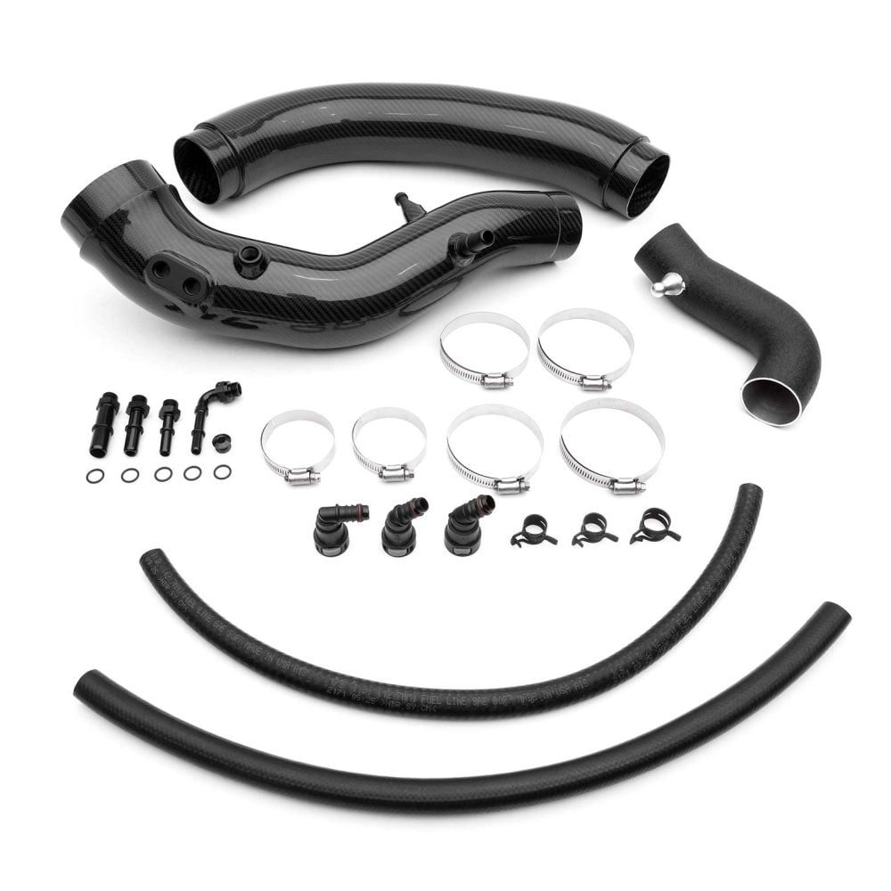 COBB Tuning Redline Carbon Fiber Turbo Inlets for P702 Ford F-150 and Raptor