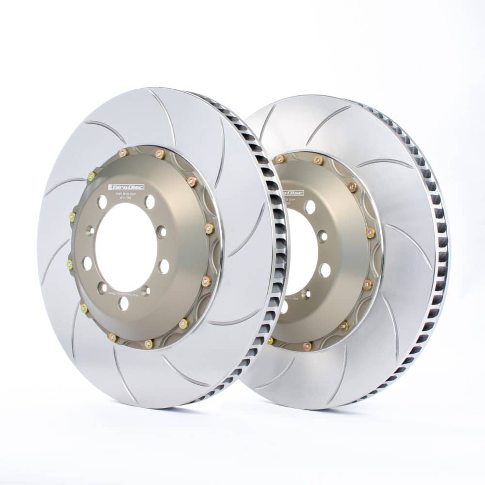 GiroDisc 380x34mm Front Rotors for 997 on the Porsche 911 GT3 Cup