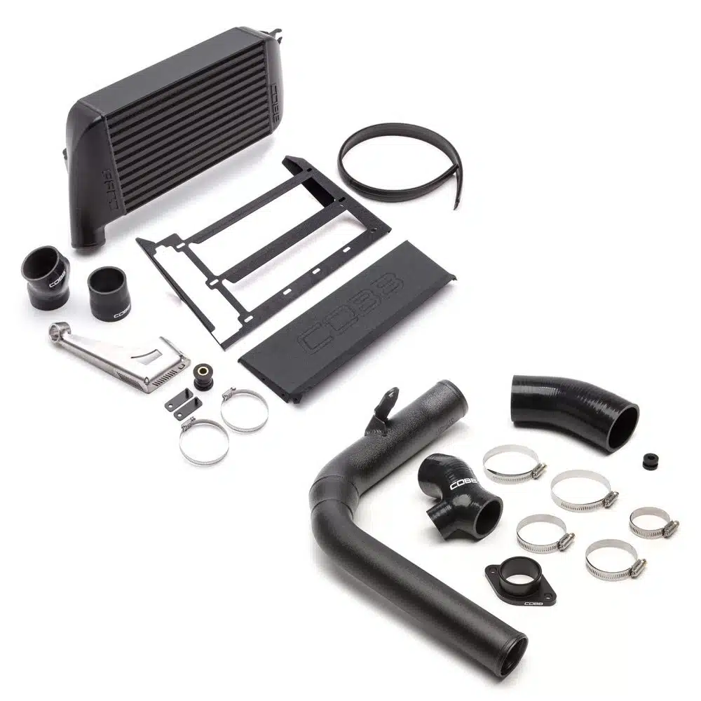 Black Top Mount Intercooler Kit for the VA Subaru WRX