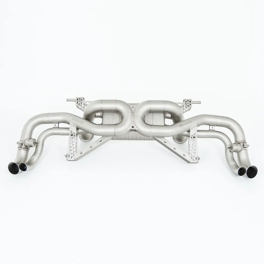 VF Engineering Catback Exhaust for 991.2 GT3 and GT3 RS, complete titanium system