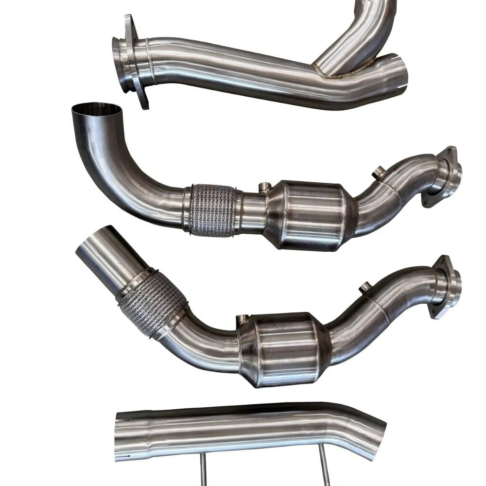 GESI Catted Downpipes for P552 Ford F-150 3.5L EcoBoost by Active Autowerke