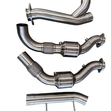 Active Autowerke GESI Catted Downpipes for P552 Ford F-150 3.5L EcoBoost [51-001]
