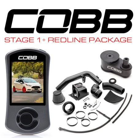 COBB Tuning Stage 1+ Carbon Fiber Redline Power Package for B299 Ford Fiesta ST [FOR001FI1P-RED]