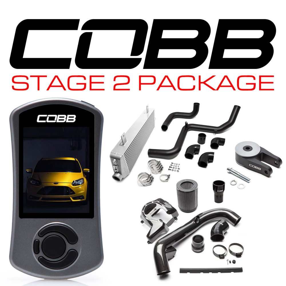 COBB Tuning Stage 2 Package with Carbon Fiber Intake for C346 Ford Focus ST