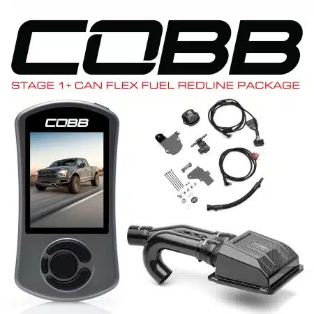 COBB Tuning Stage 1+ CAN Flex Fuel Redline Power Package for P552 Ford F-150 Raptor [FOR005001P-RED-FF]