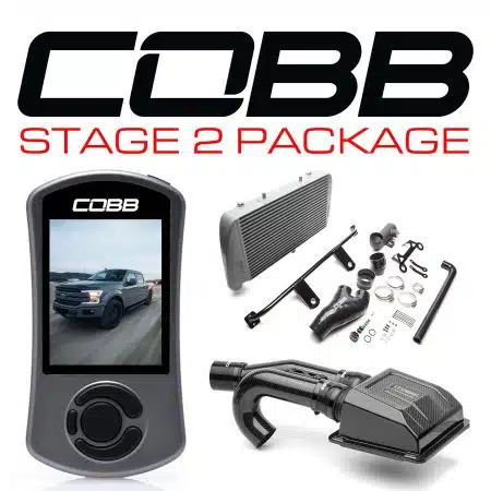 COBB Tuning 3.5L Stage 2 Redline Silver FMIC Package with TCM for P552 Ford F-150 (2017-2019) [FOR0060020SL-TCM-RED]