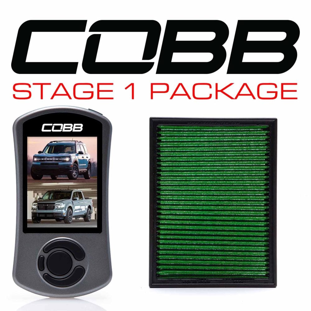 COBB Tuning Stage 1 Power Package for Ford Maverick and Bronco Sport Badlands