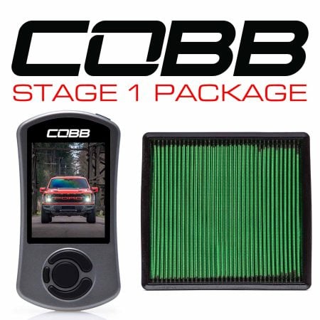 COBB Tuning Stage 1 Drop-In Filter Power Package for P702 Ford F-150 Raptor [FOR0100010]