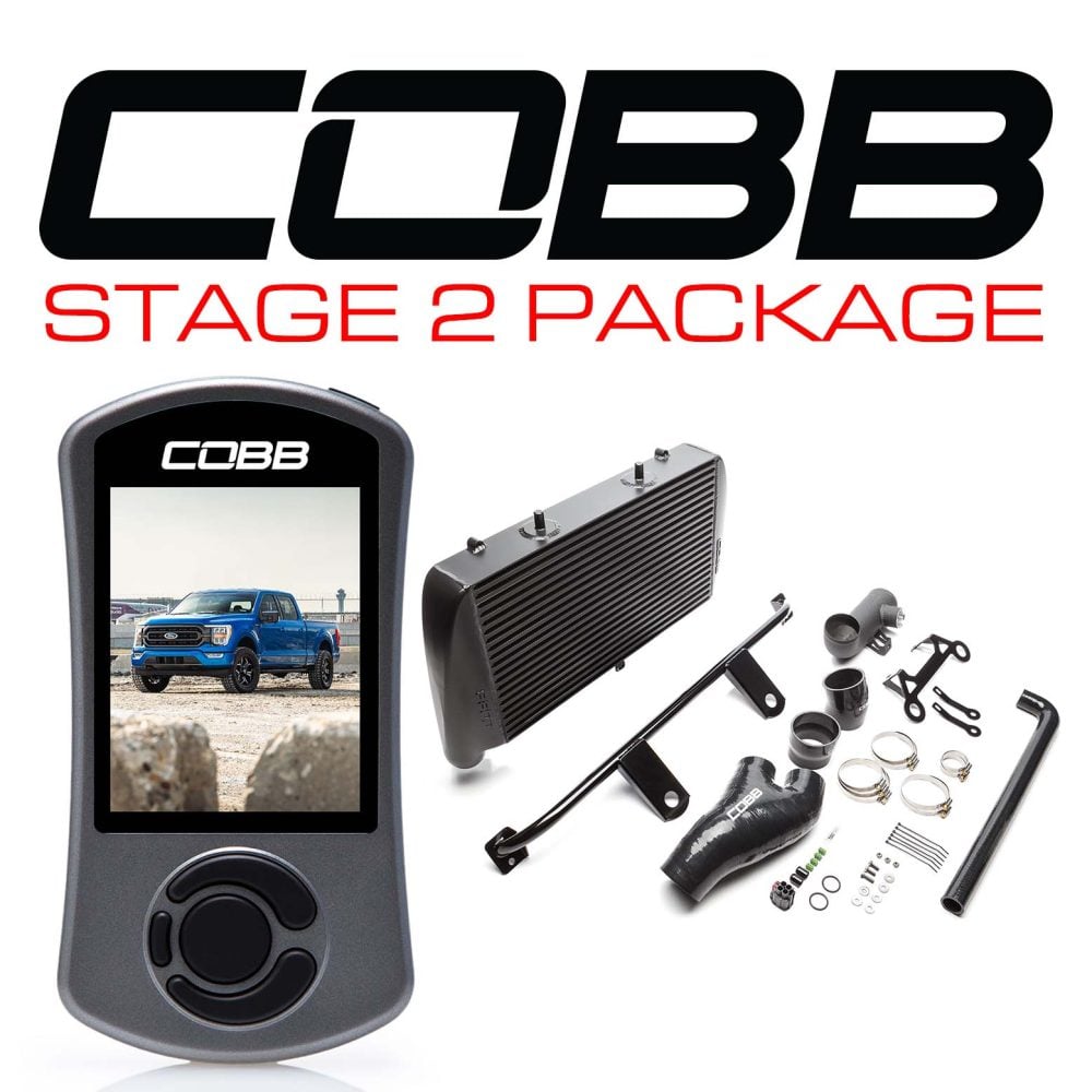 3.5L Black FMIC Package for 2021-2022 P702 Ford F-150 3.5L and Tremor