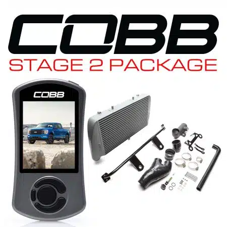 COBB Tuning Stage 2 No Intake 3.5L Silver FMIC Package for P702 Ford F-150 and Tremor (2021-2022) [FOR0110020SL-NI]