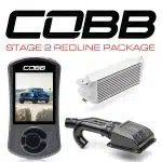 Tremor Redline Silver Factory Intercooler package on the 2021-2022 P702 Ford F-150 Tremor
